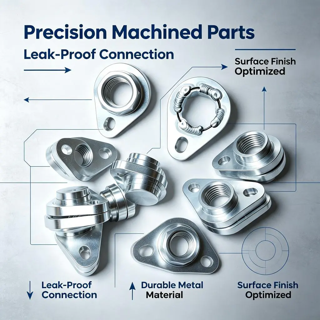 CNC Parts Manufactured From Customer Drawing
