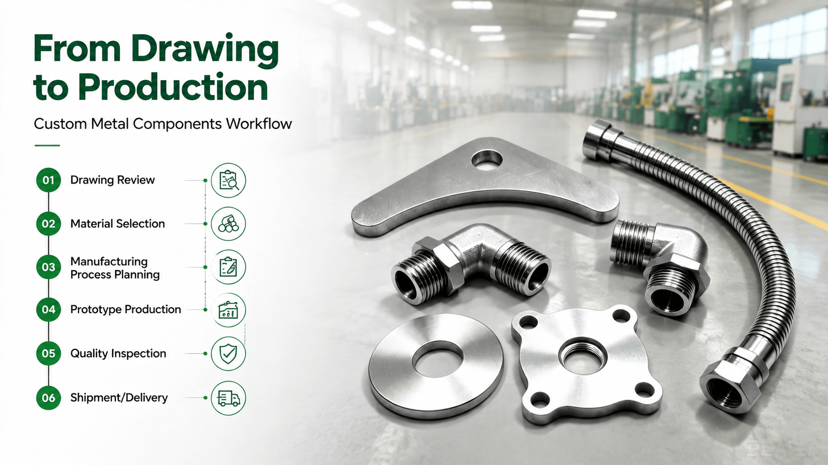 CNC Parts Manufactured From Customer Drawing