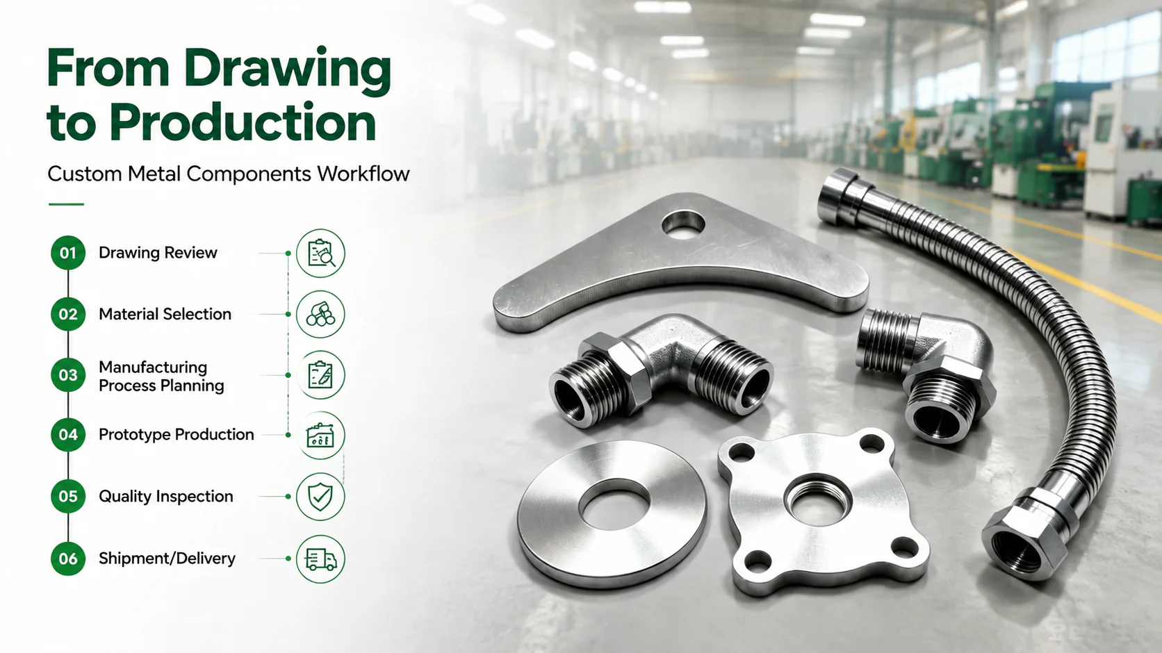 CNC Parts Manufactured From Customer Drawing