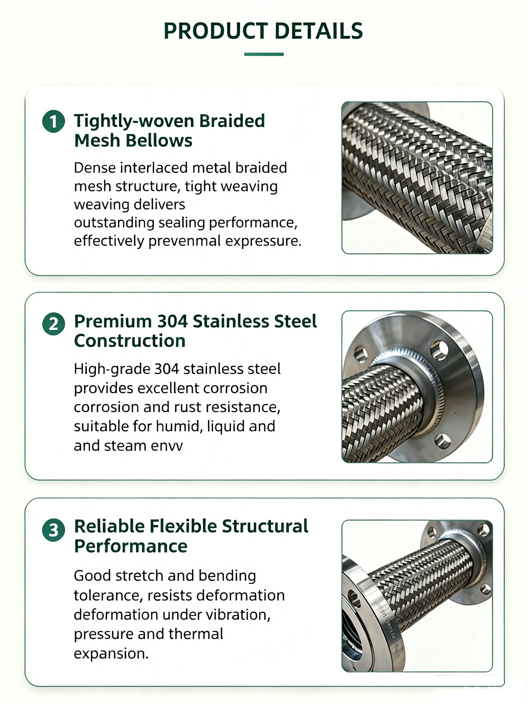 Flexible Hose with Special Flange
